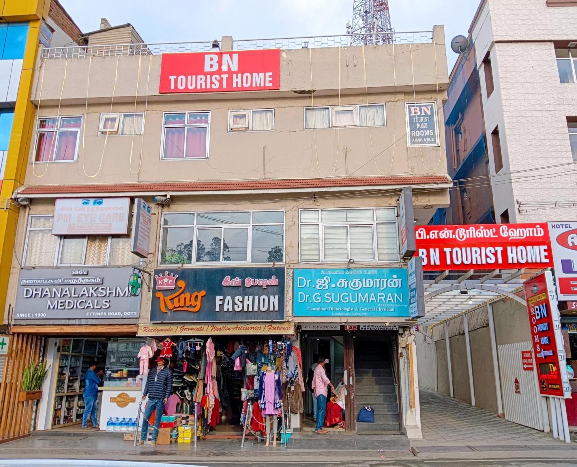 Bn Tourist Home Ooty Exteriör bild